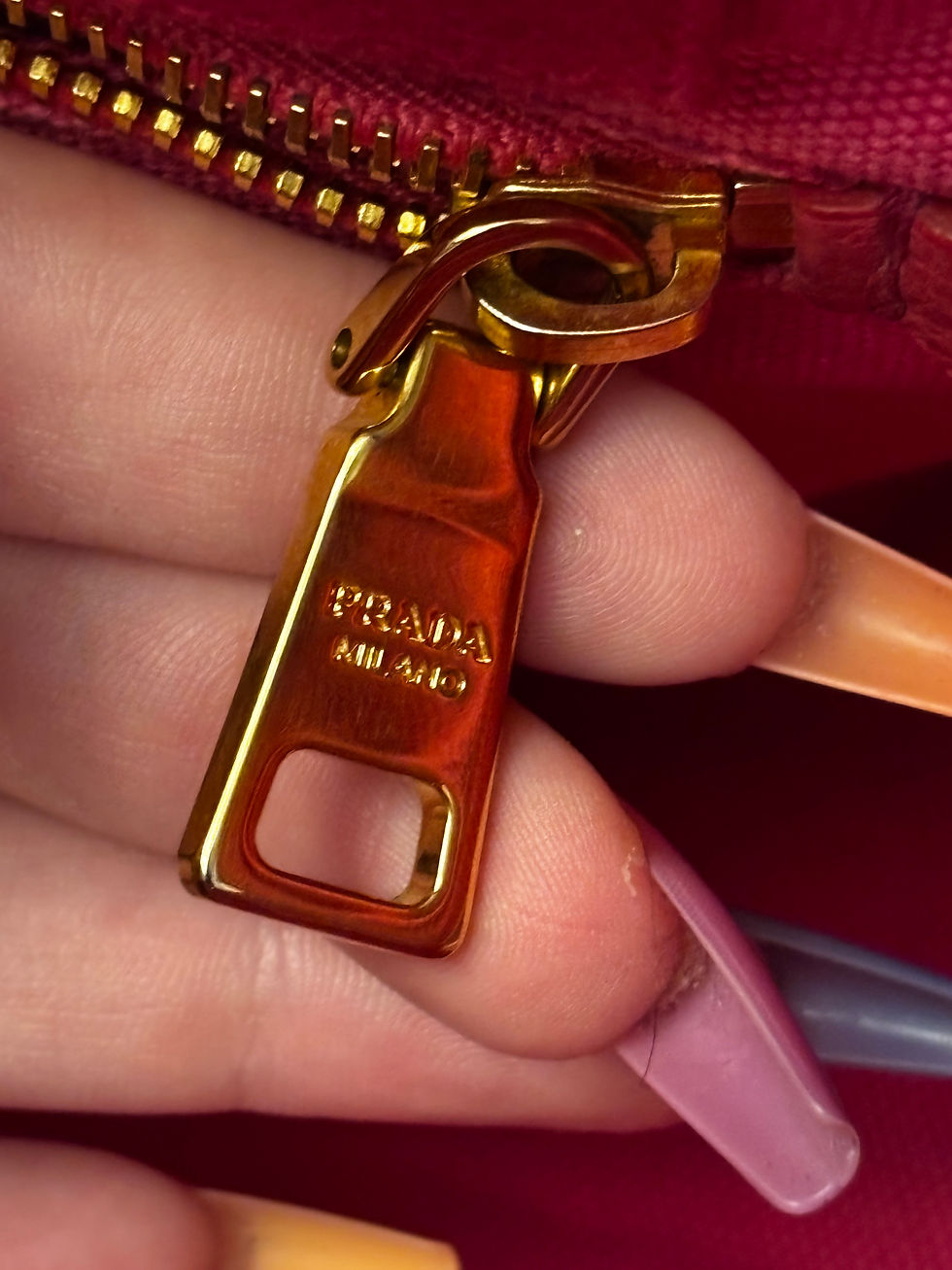 Thumbnail: Prada Canapa Tote Canvas Mini