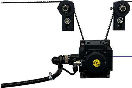 Servomotor del tope