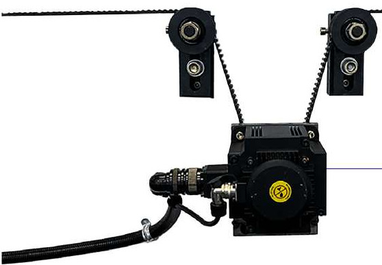Servomotor del tope