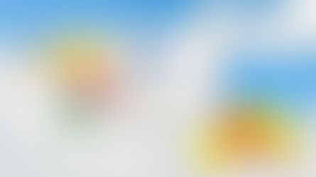 Cuaderno abierto flotando en el cielo con métricas de SEO y notas adhesivas con palabras clave como "SEO", "Growth" y "Strategy"