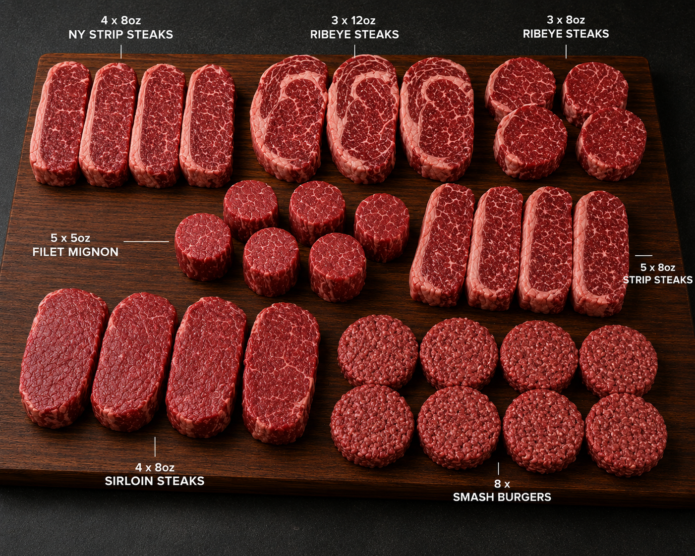 Family & Grill Pack | 32 Cuts | 6 Premium Cuts | Choice+
