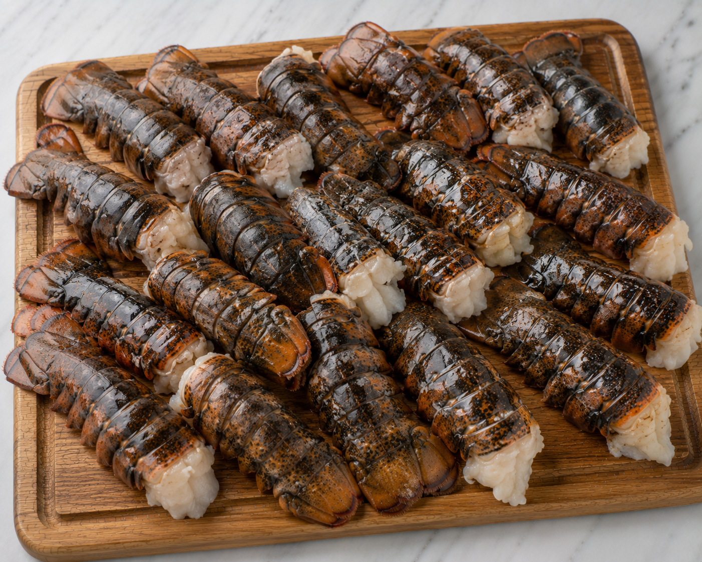 Wild Caught Maine Lobster Tails | 3-4oz | 10 lb Pack