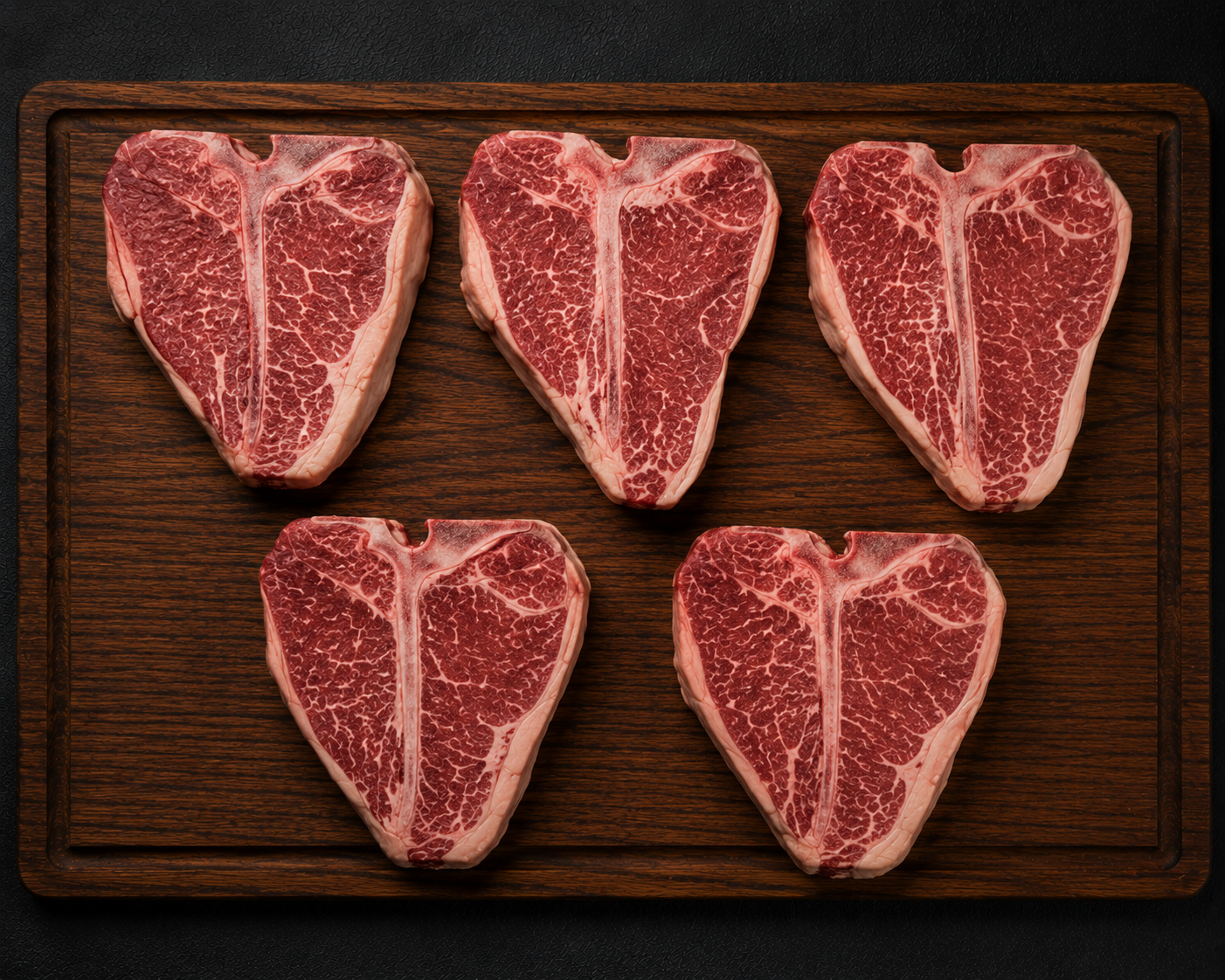T-Bone Steaks | Certified Angus Beef 5/38oz Huge Steaks