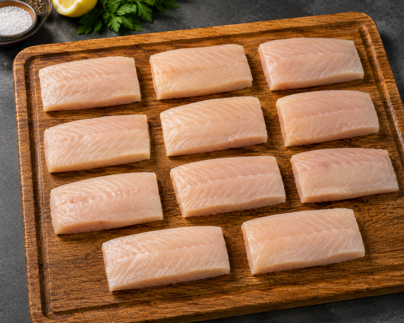 Wild Caught Mahi Mahi | 6oz Fillets | Boneless & Skinless | 10 lb Pack