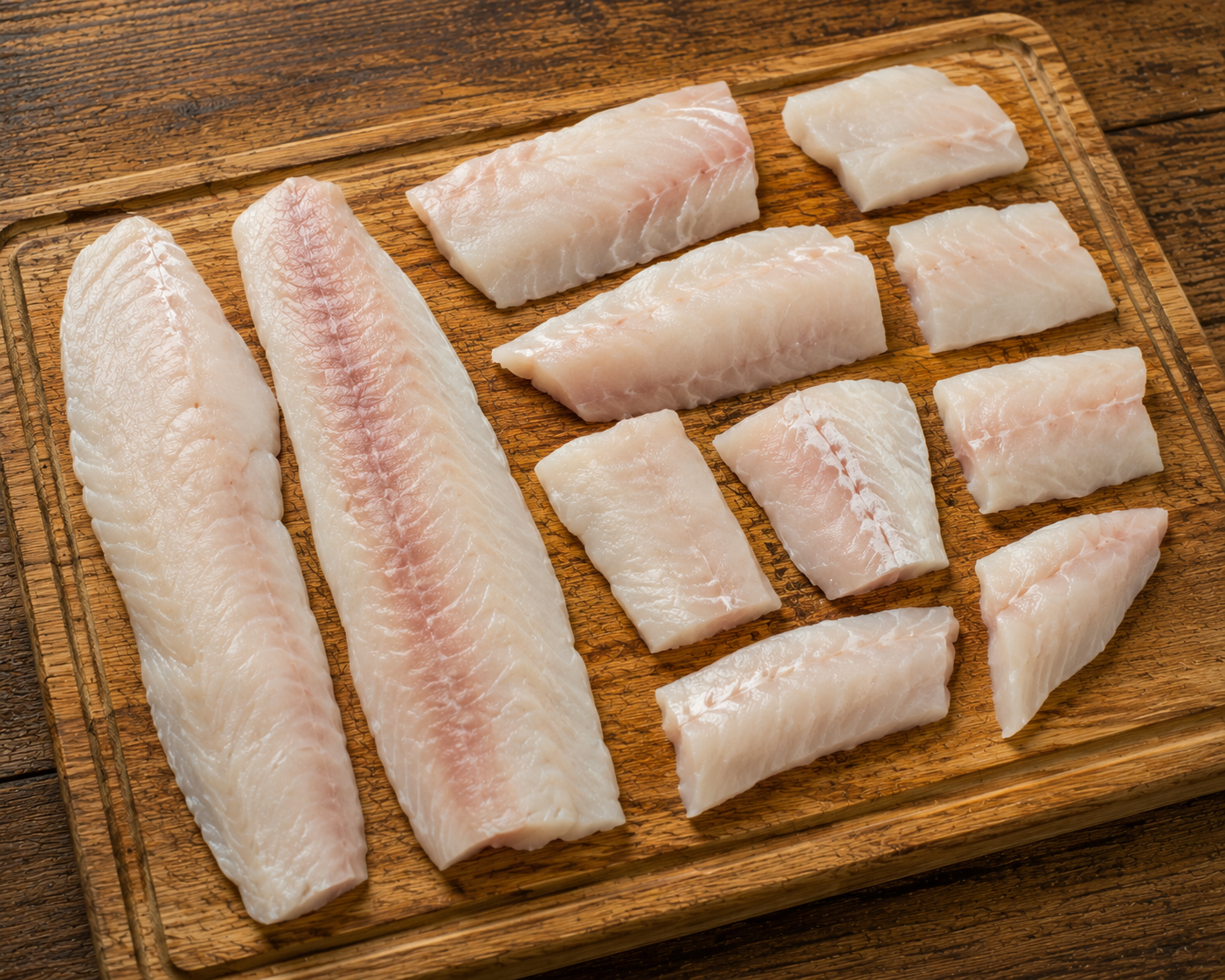 Wild Caught Pollock Fillets | 10 lb Pack