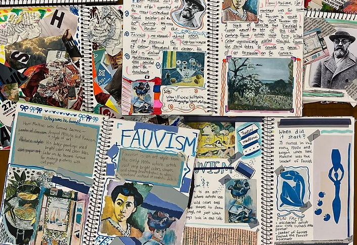 Grade 7 Sketchbook Presentations.jpeg