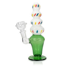 Hippie Butler Themed Glass Water Pipe