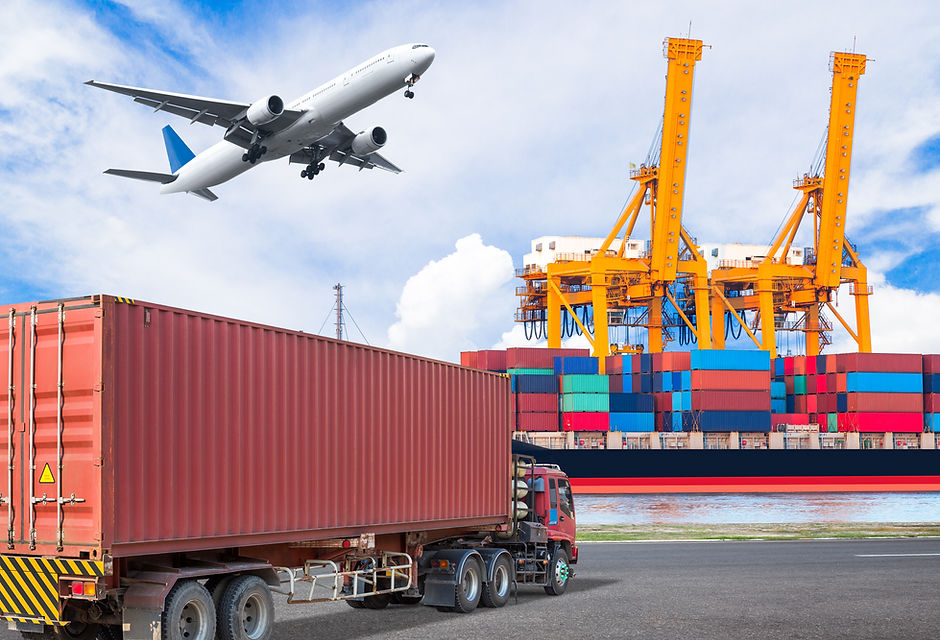 Truck transport container and cargo plan