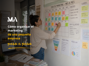 Cómo organizar el marketing de una pequeña empresa paso a paso