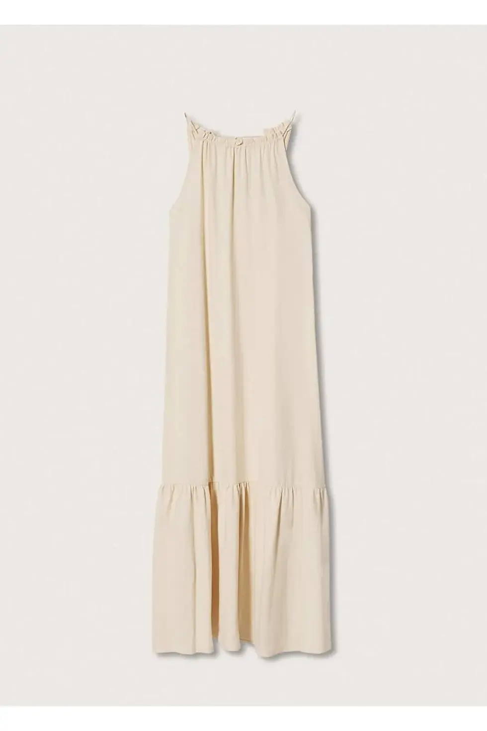 Миниатюра: Mango Fırfırlı Koton Elbise