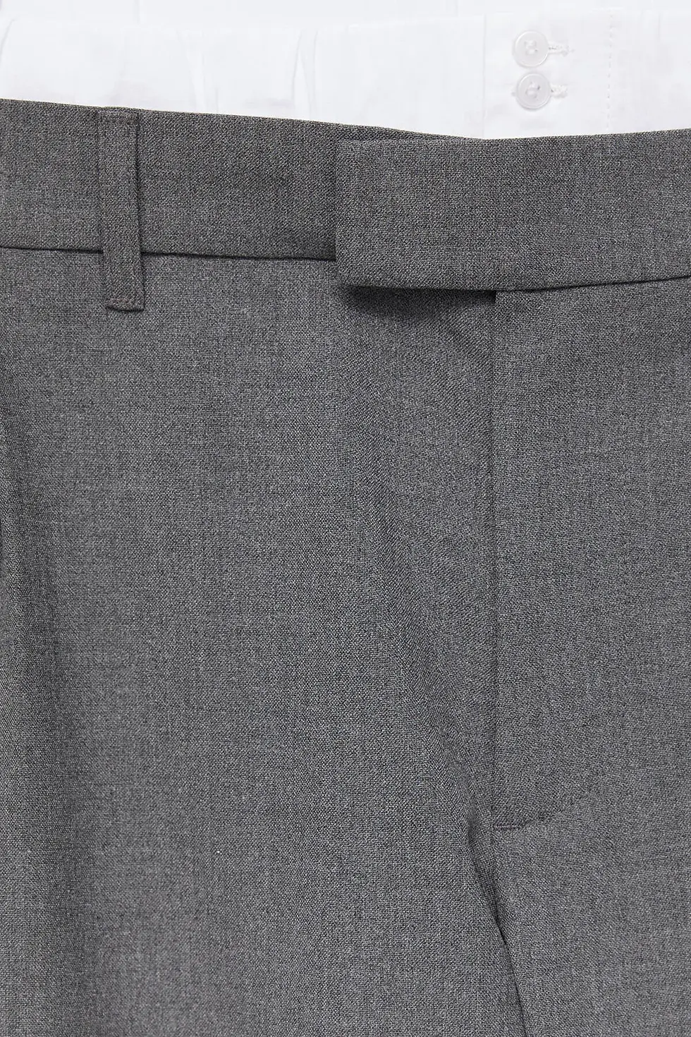 Thumbnail: Pull & Bear Pensli geniş paça kumaş pantolon