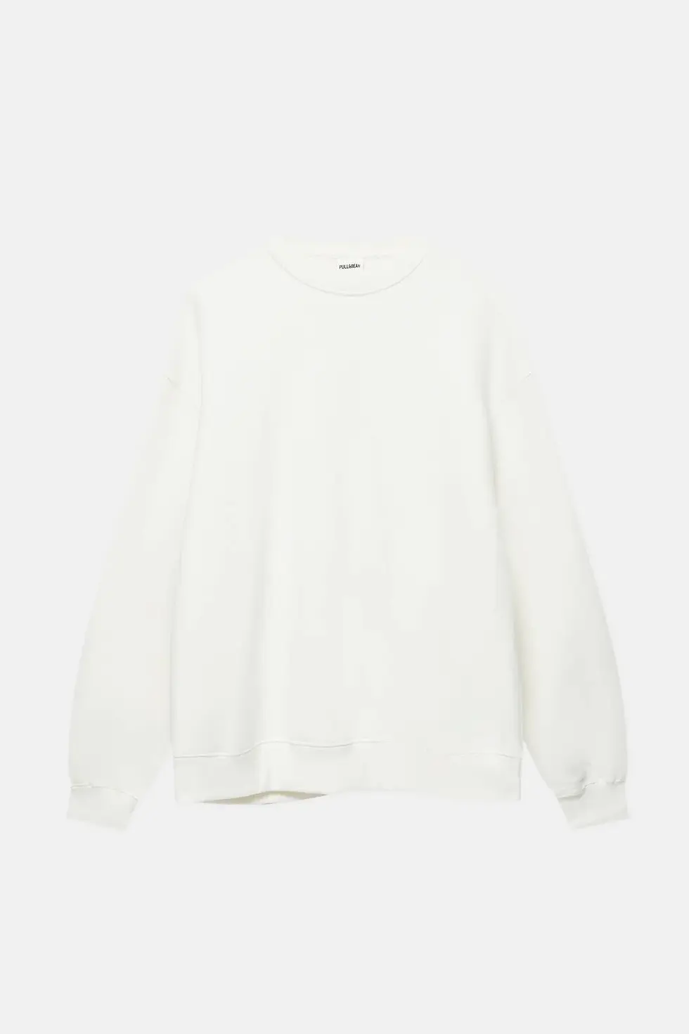 Thumbnail: Pull & Bear Basic oversize bisiklet yaka sweatshirt