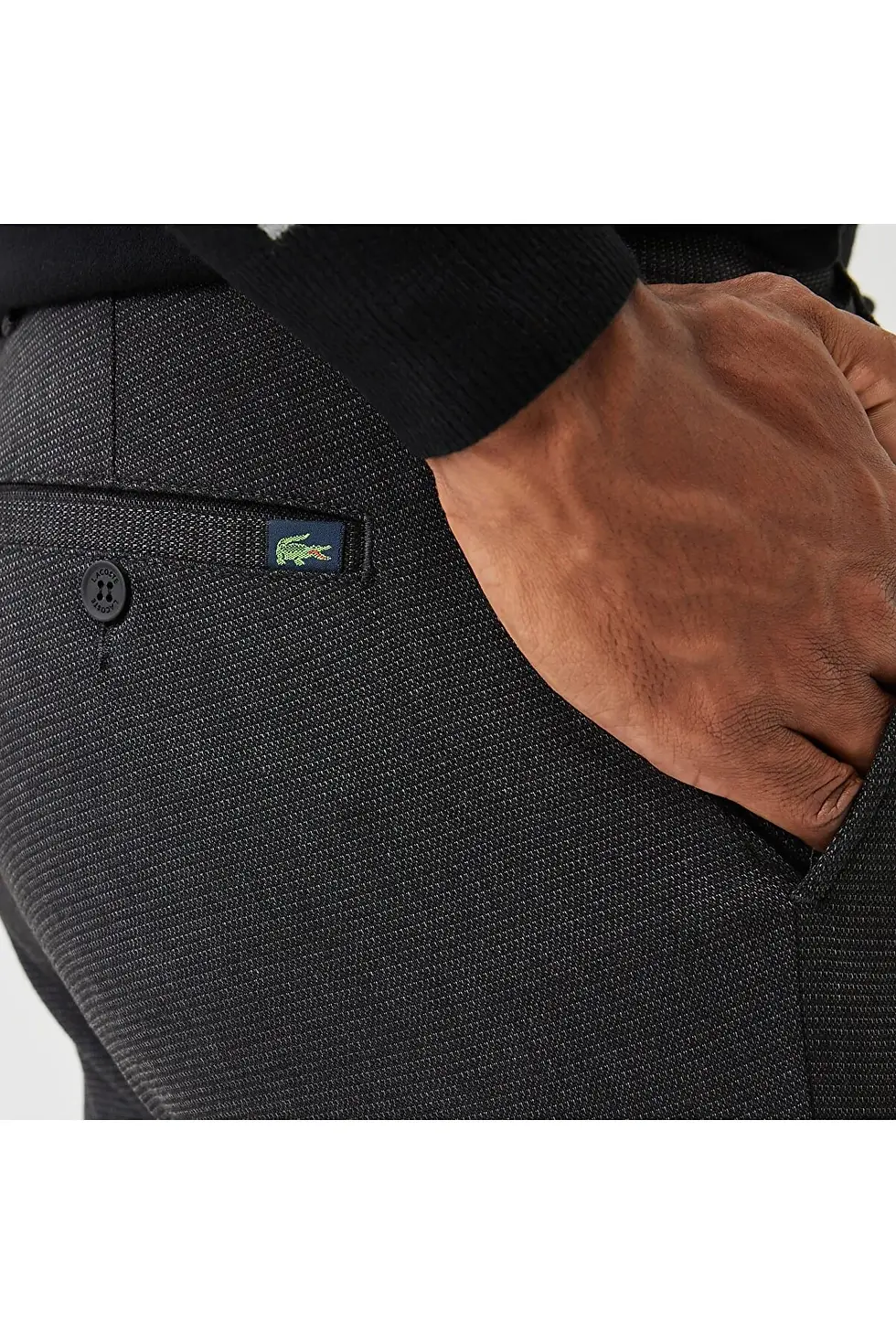 Thumbnail: Lacoste Slim Fit Black