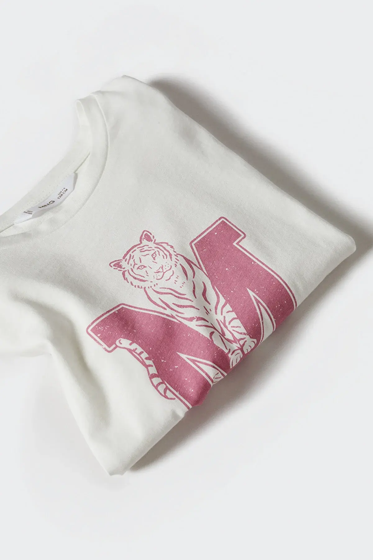 MANGO Kids  T-shirts White