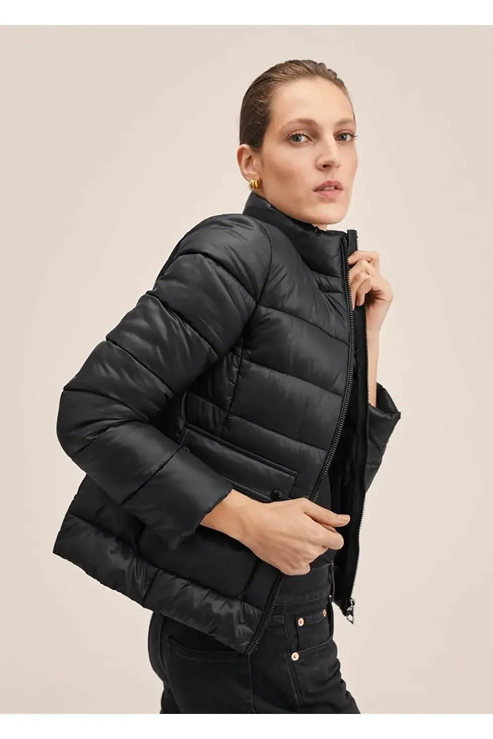 Thumbnail: Mango Cepli Kapitoneli Ceket