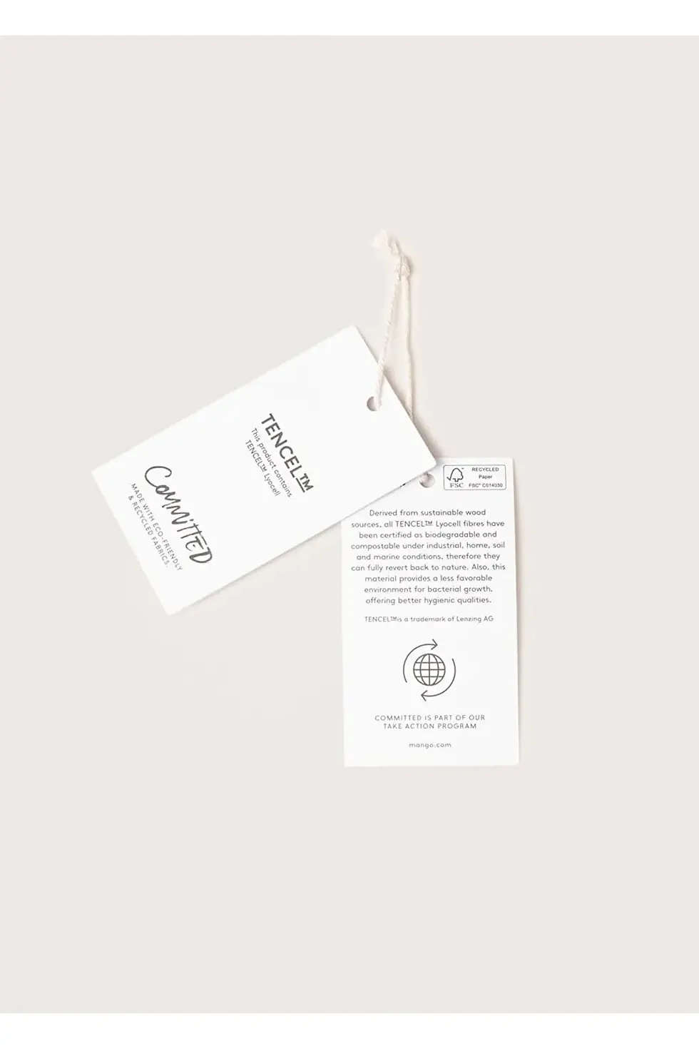 Thumbnail: MANGO Kids Lyocell Paperbag Pantolon