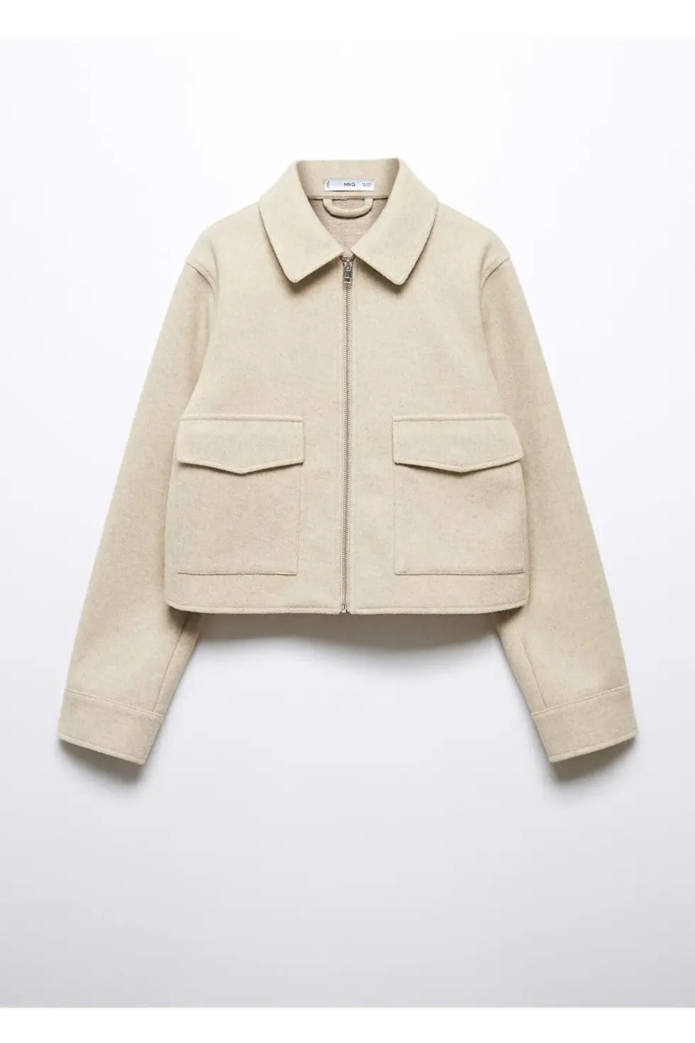 Thumbnail: Mango Fermuarlı Cepli Ceket