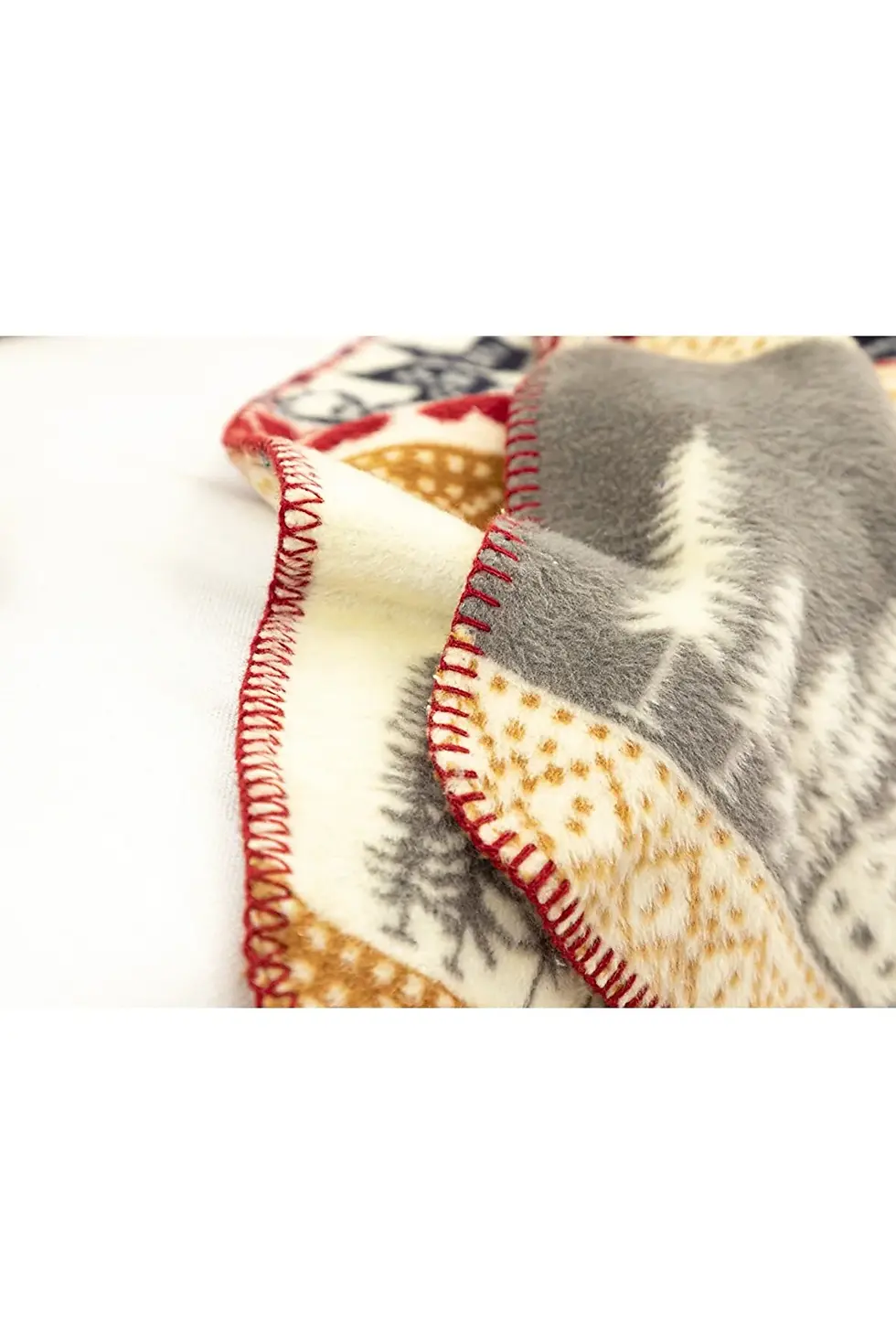 Thumbnail: English Home Winterfell Krm Akrilik Tv Battaniye 130x170 Cm Lacivert-kırmızı