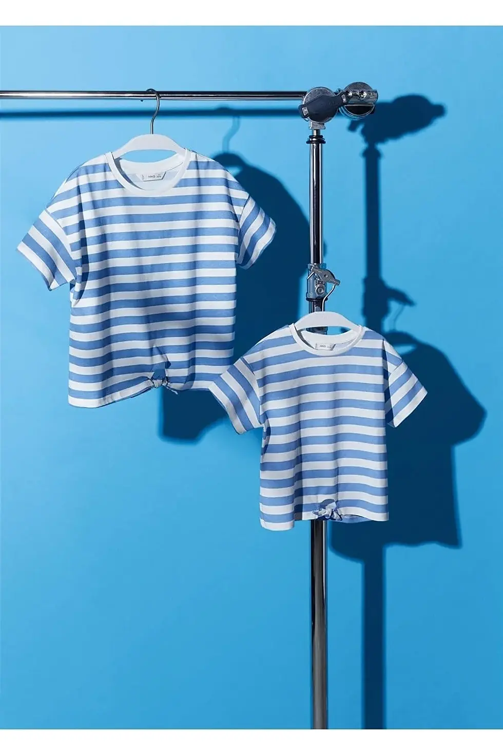 Thumbnail: MANGO Baby Düğümlü Çizgili Tişört