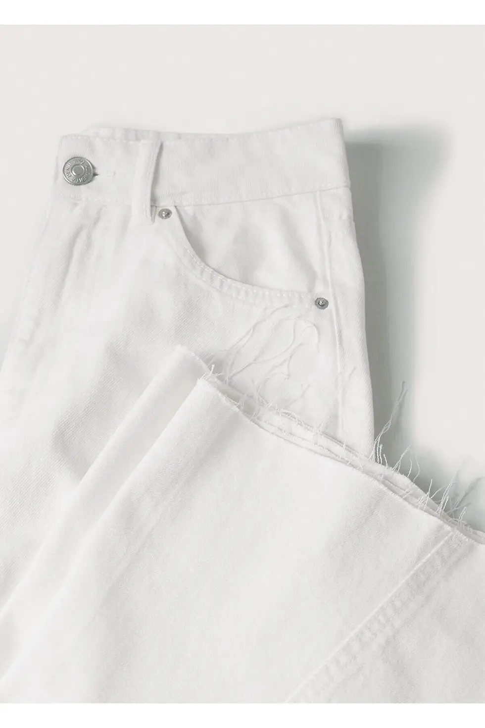 Thumbnail: MANGO Kids Kız Çocuk Beyaz Pantolon