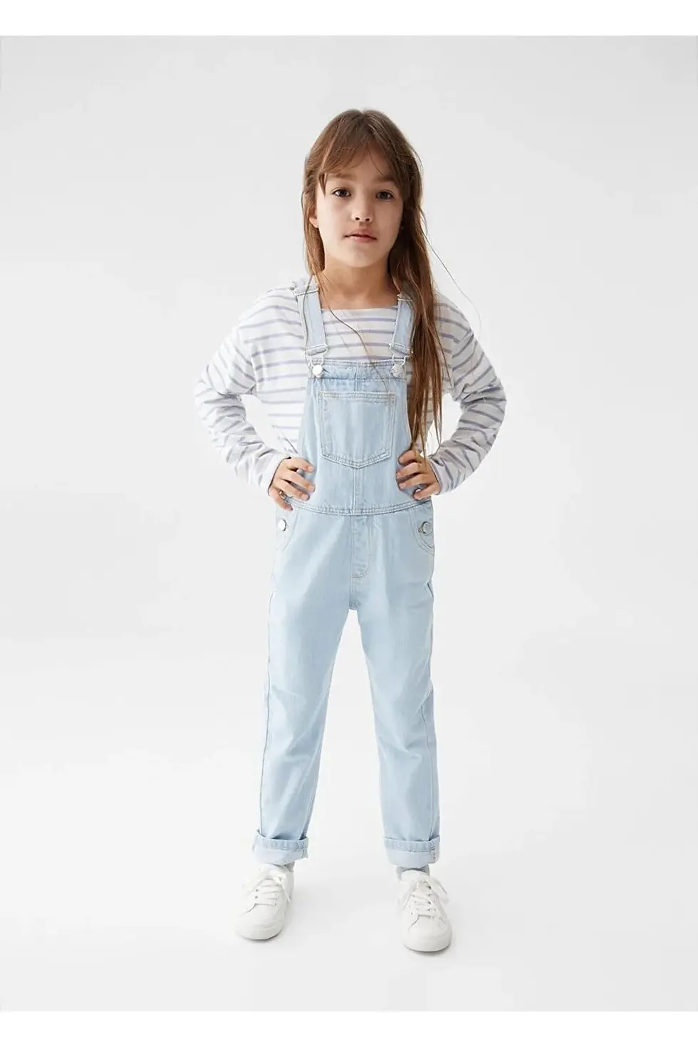 Thumbnail: MANGO Kids Uzun Denim Tulum