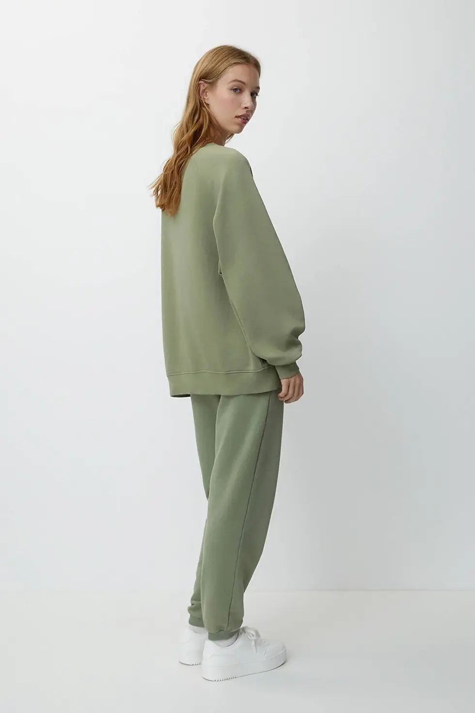 Thumbnail: Pull & Bear Soluk efektli sweatshirt