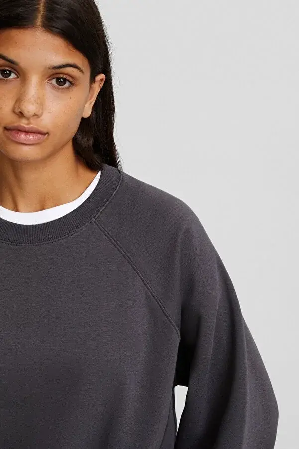 Thumbnail: Bershka Reglan kollu sweatshirt