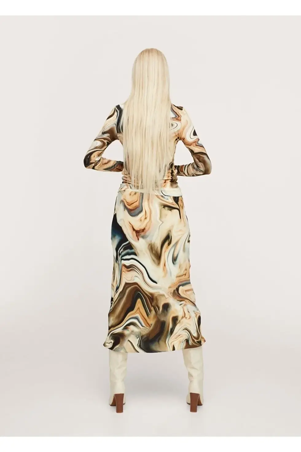 Thumbnail: Mango Kırçıllı Etek