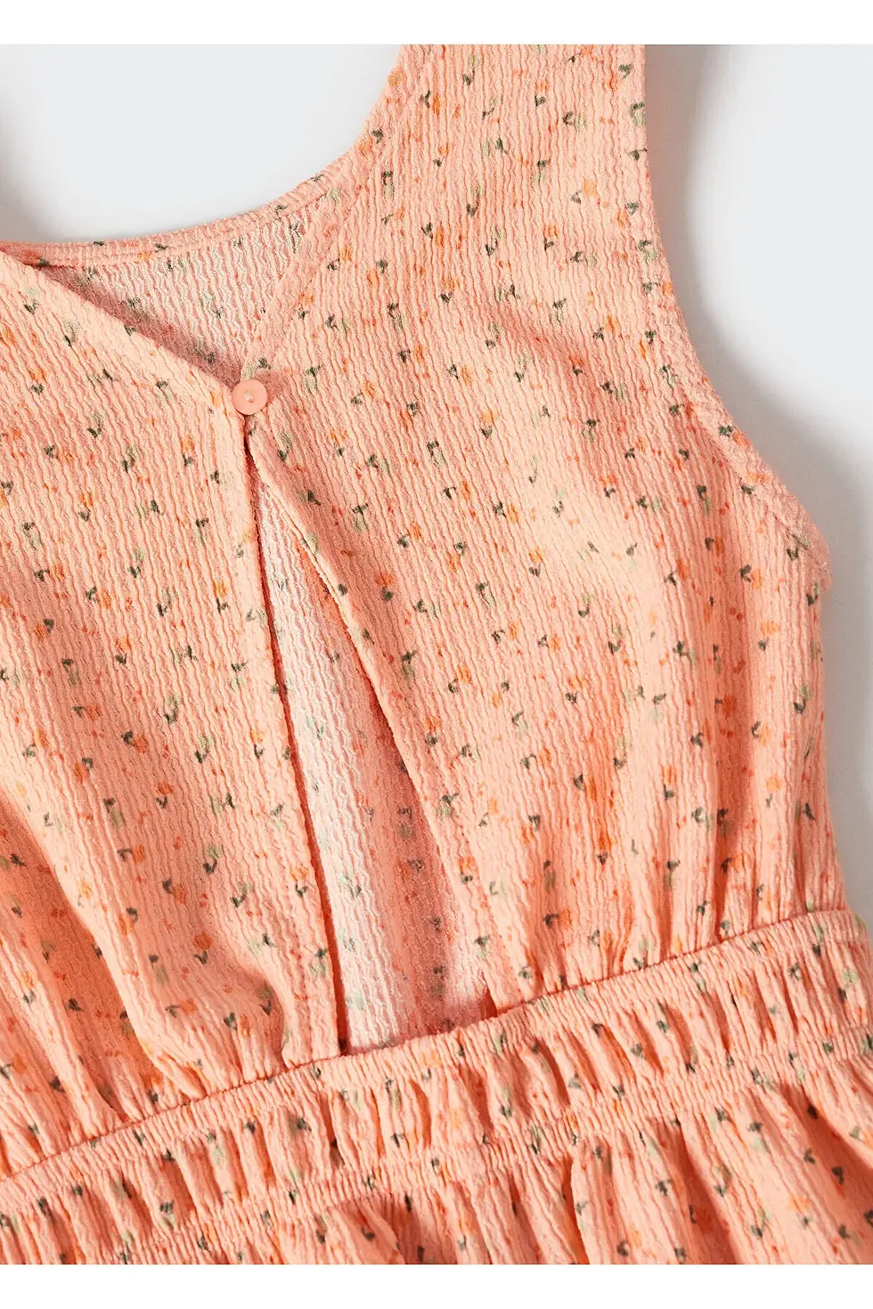 Thumbnail: MANGO Kids Kız Çocuk Seftali Turuncu Tulum