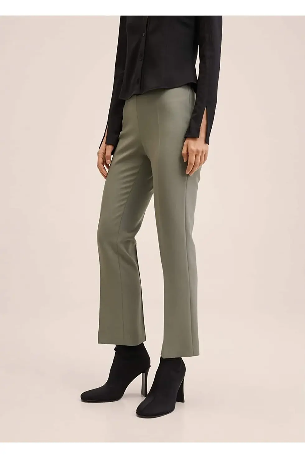 Миниатюра: Mango Kısa Ispanyol Paçalı Pantolon