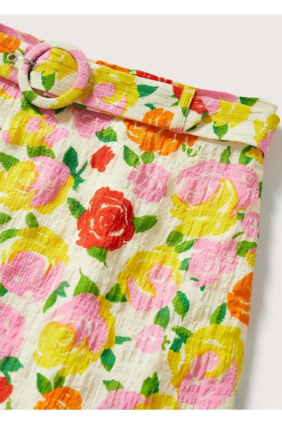 Thumbnail: Mango Çiçek Desenli Mini Etek