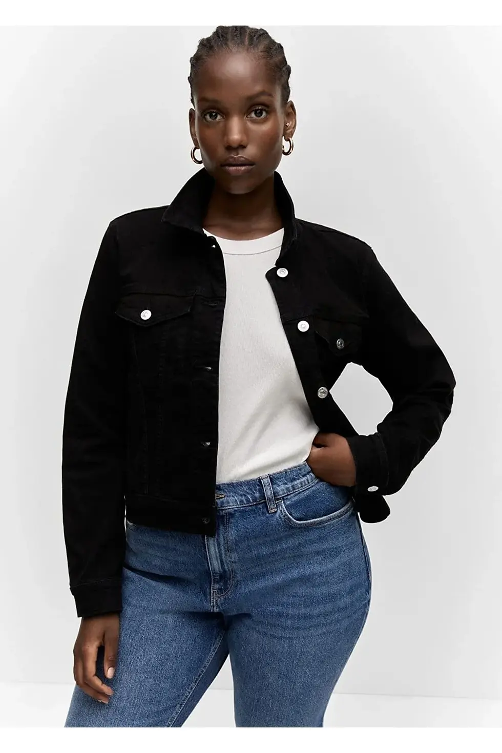 Thumbnail: Mango Cepli denim mont