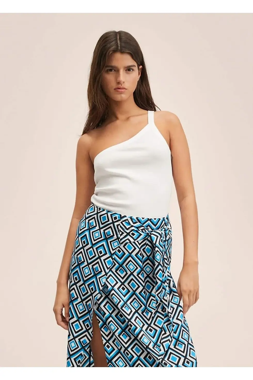 Thumbnail: Mango  Anvelop Kesim Desenli Etek