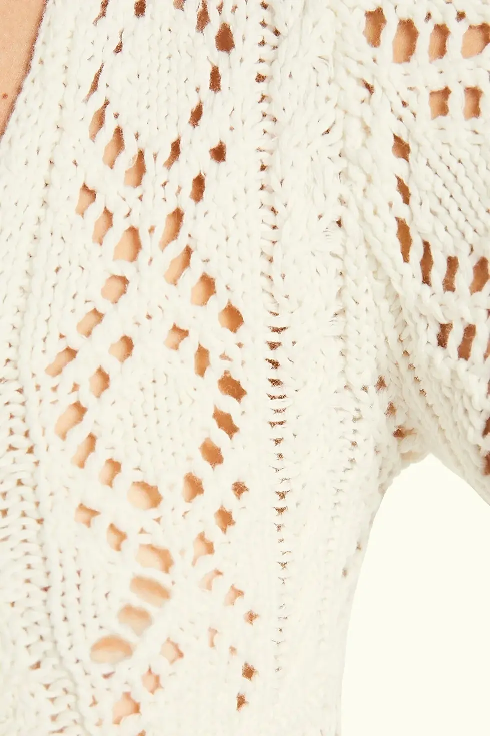 Thumbnail: Bershka Büzgülü tasarımlı ajurlu hırka