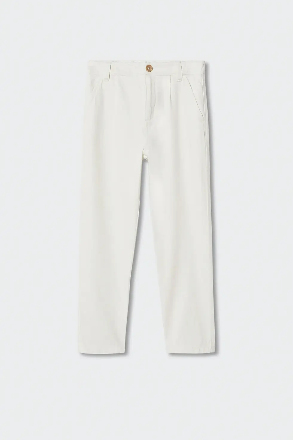 Thumbnail: MANGO Kids Kız Çocuk Natürel Pantolon