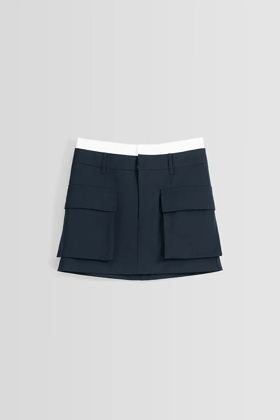 Thumbnail: Bershka Beli boxer detaylı mini etek