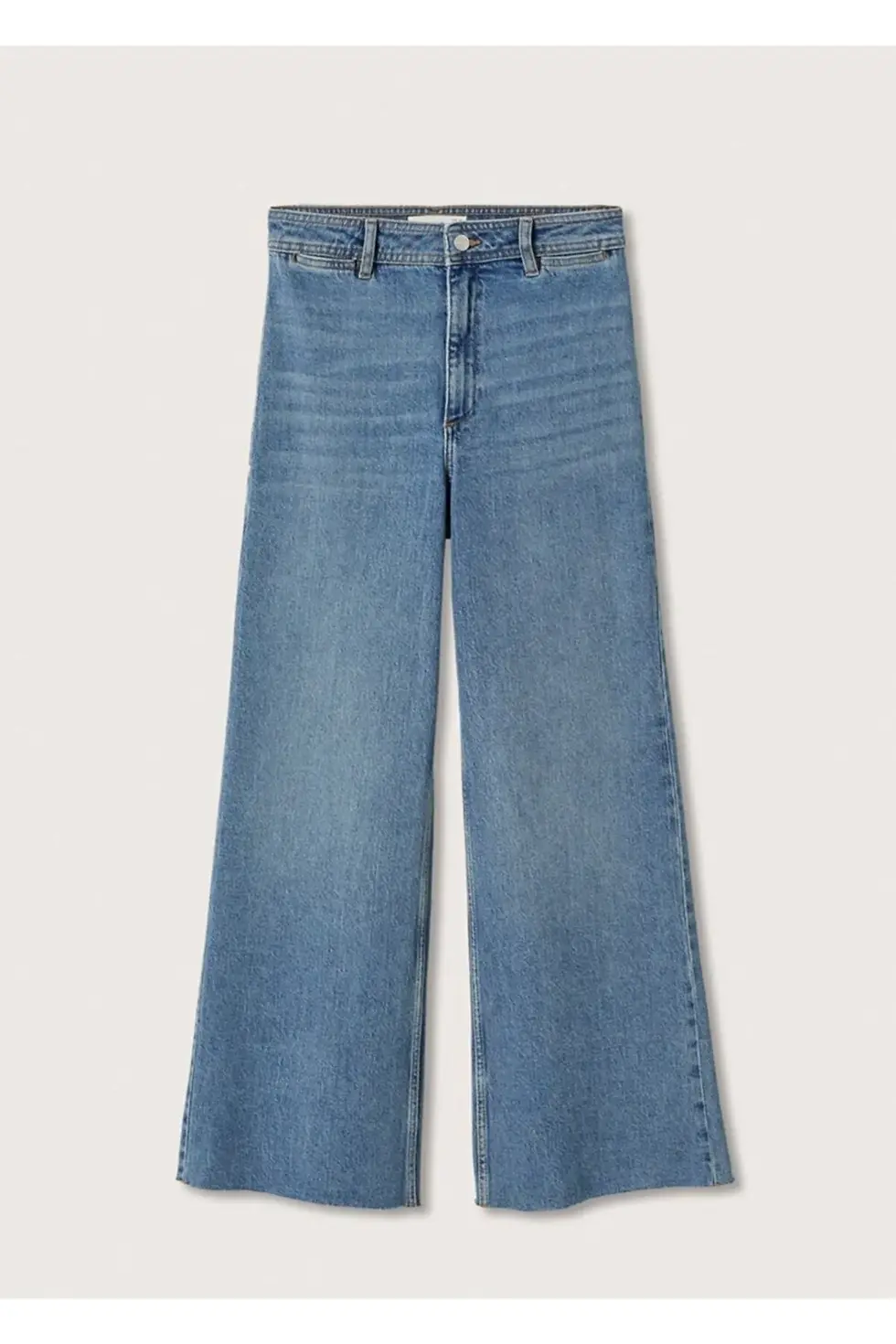 Миниатюра: Mango Yüksek Bel Culotte Jean Pantolon