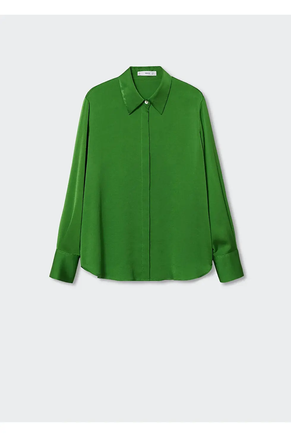 Thumbnail: MANGO Kadın Yeşil Gömlek