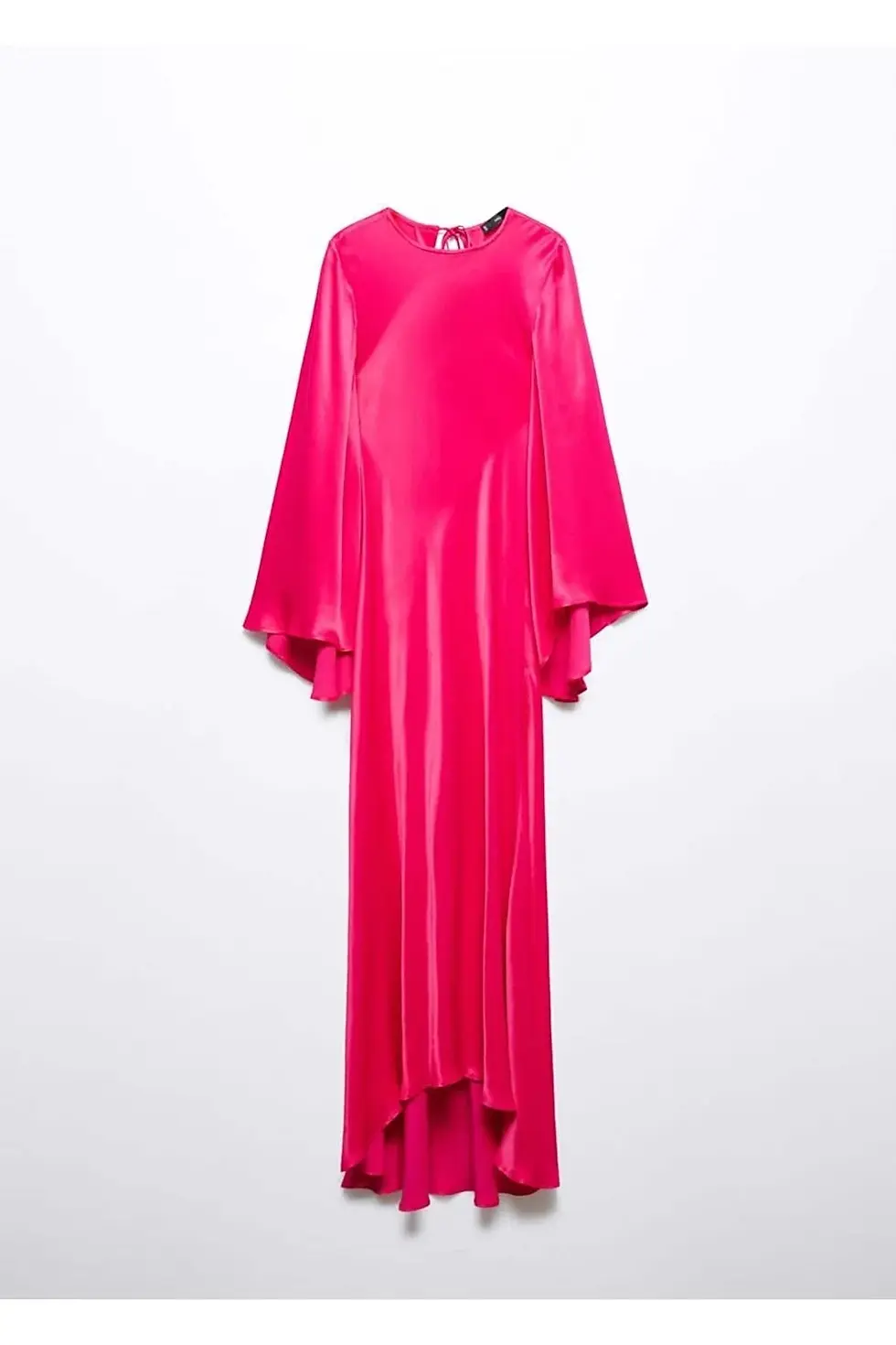 Миниатюра: Mango Kolları kloş saten elbise