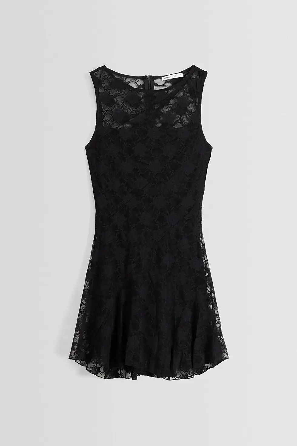 Thumbnail: Bershka Fırfırlı kolsuz dantel mini elbise