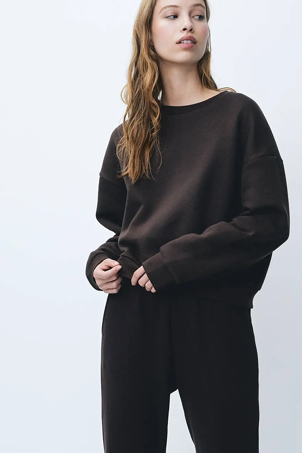 Thumbnail: Pull & Bear Bisiklet yaka basic sweatshirt