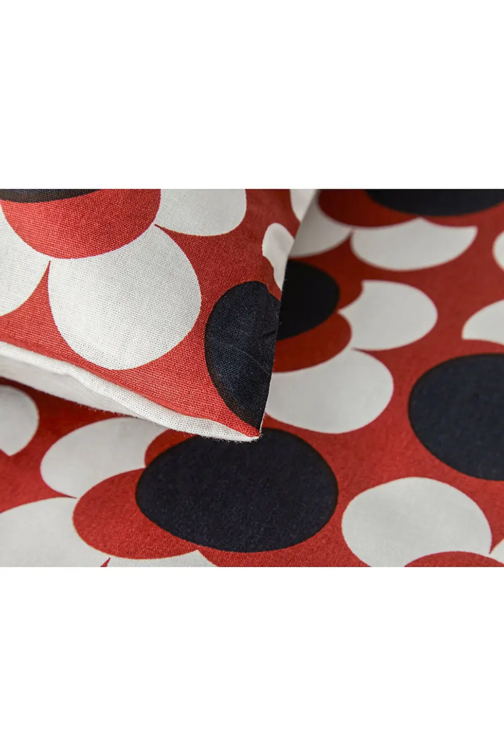 Thumbnail: English Home Harmonic Fusion Pamuk Çift Kişilik Nevresim Takımı Kırmızı