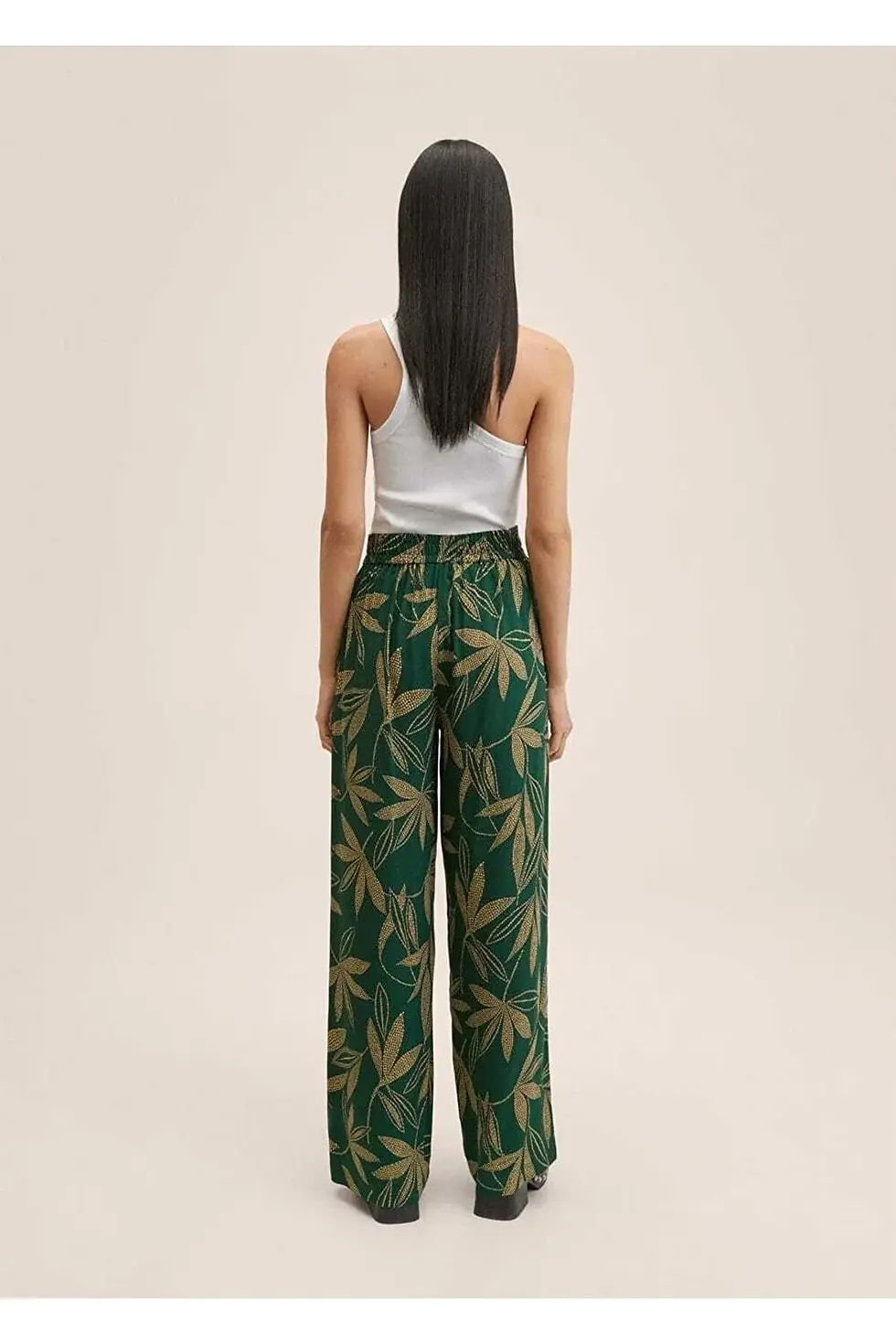 Миниатюра: Mango Desenli Pantolon Etek