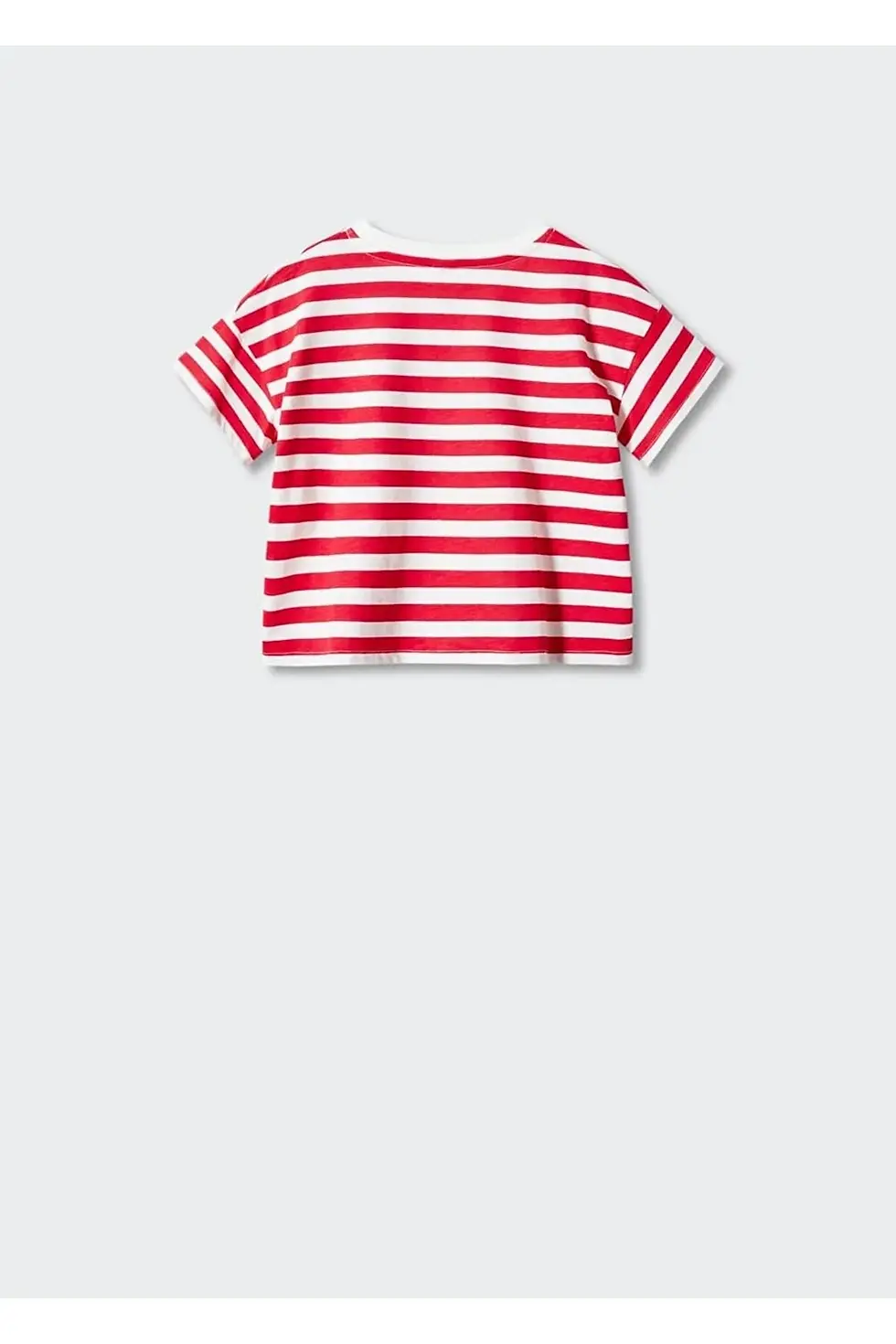 Thumbnail: MANGO Kids Bağ Detaylı Çizgili Tişört