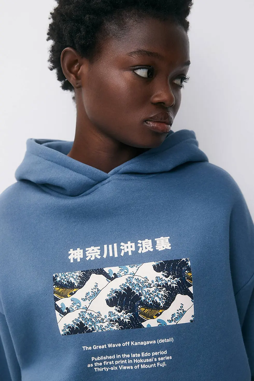 Thumbnail: Pull & Bear Hokusai The Great Wave off Kanagawa sweatshirt