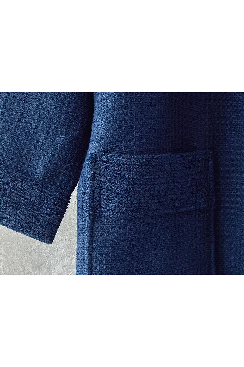 Thumbnail: English Home Como Microcotton Pike Bornoz Seti Lacivert