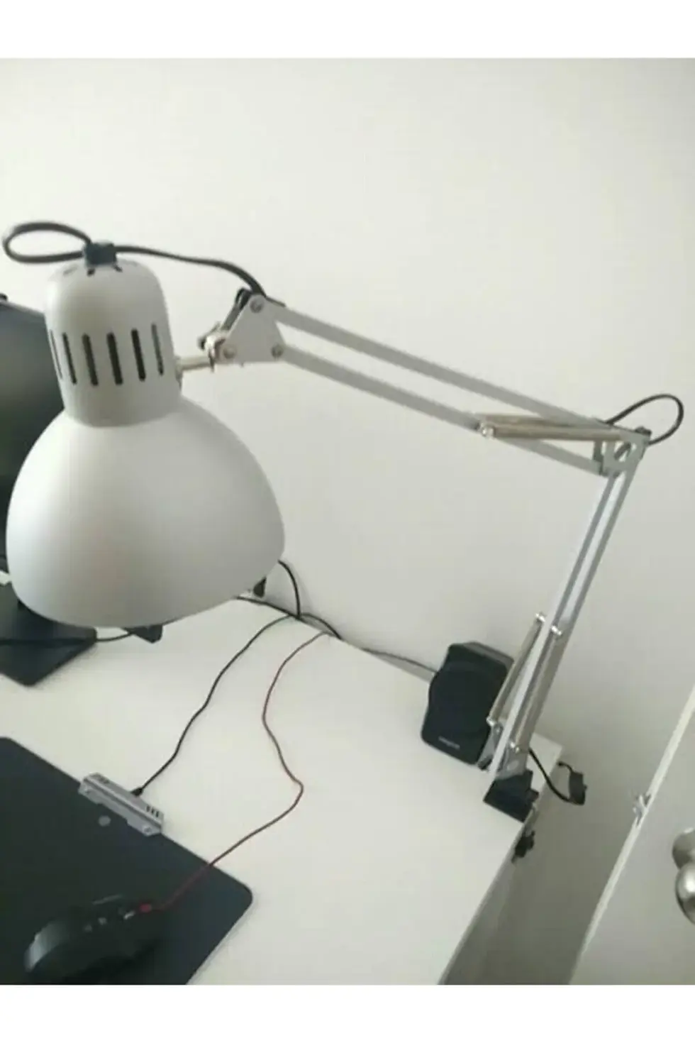 Thumbnail: IKEA Beyaz Tertial Çalışma Masası Lambası BRBN-TERTIAL-BEYAZ