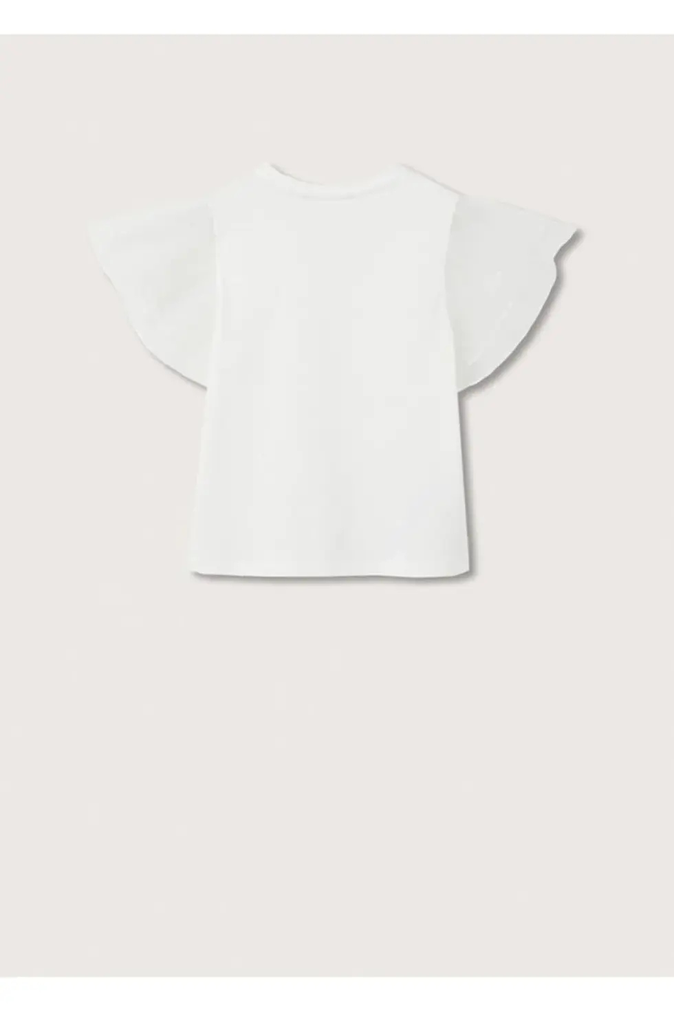 Thumbnail: MANGO Kids Kısa Tül Kollu Tişört
