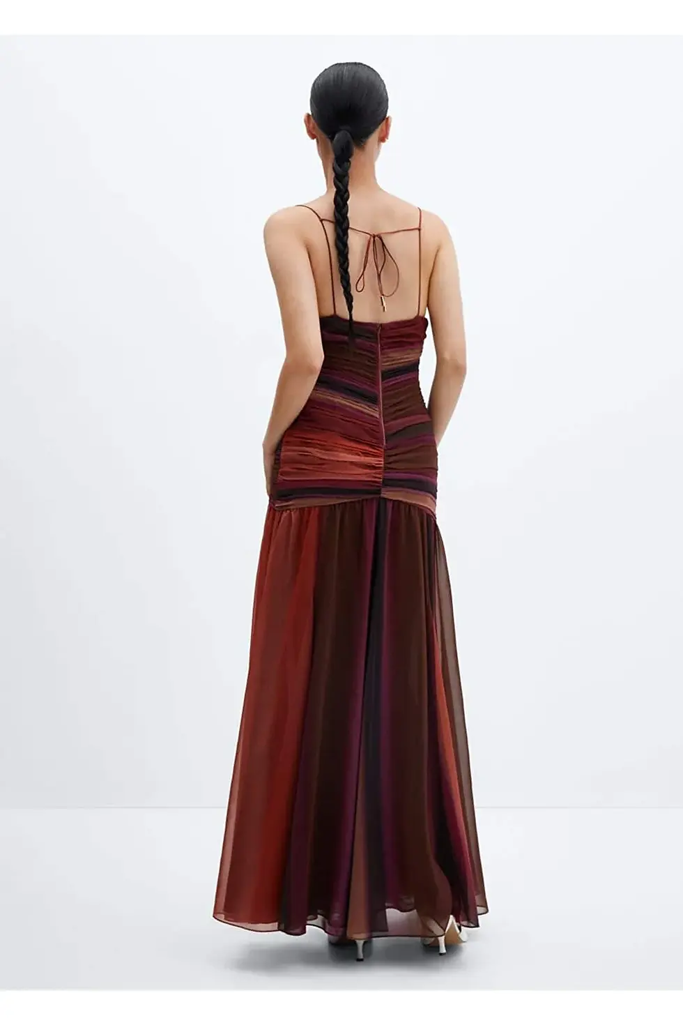 Миниатюра: Mango Degrade Dökümlü Elbise