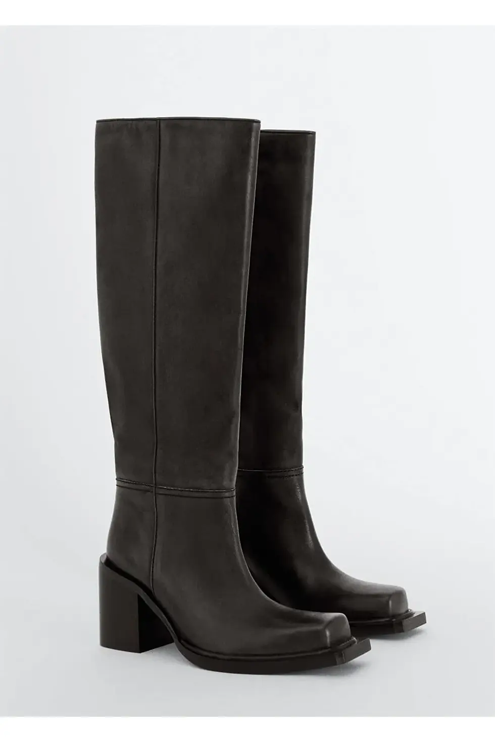 Thumbnail: MANGO Uzun deri çizme